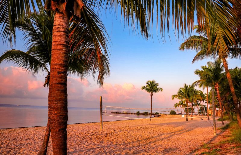 Beach in Key West, Florida