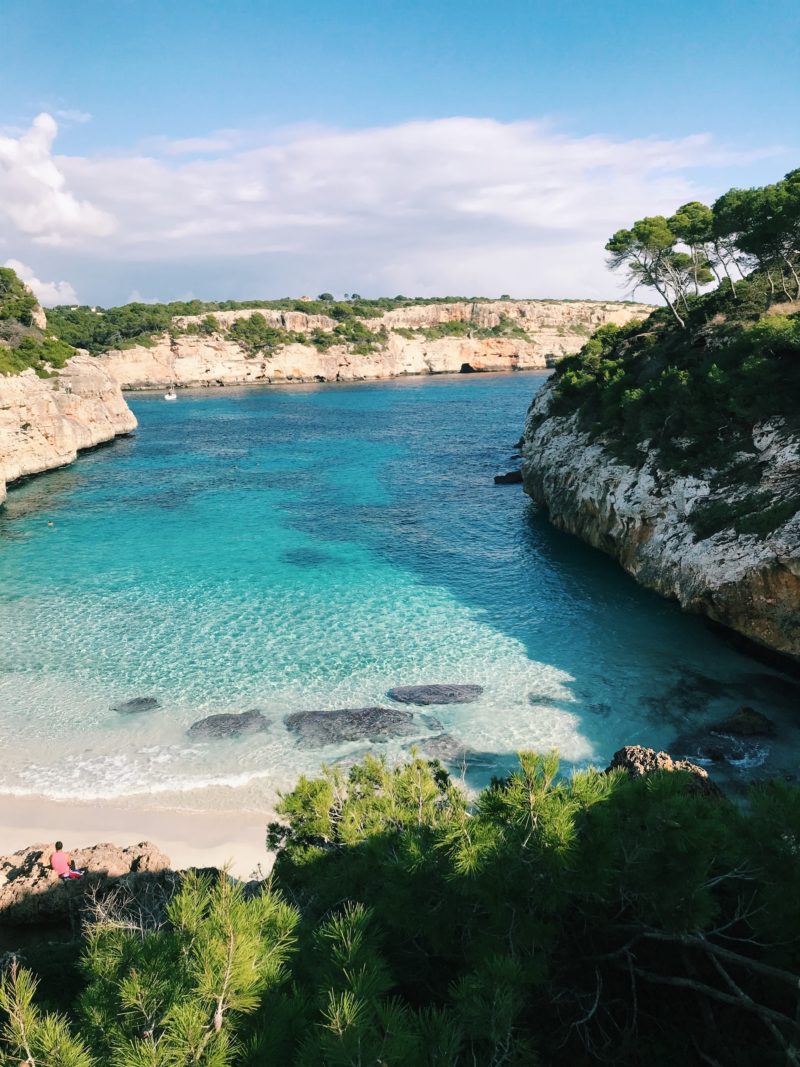 A beach in Menorca, Balearic Islands