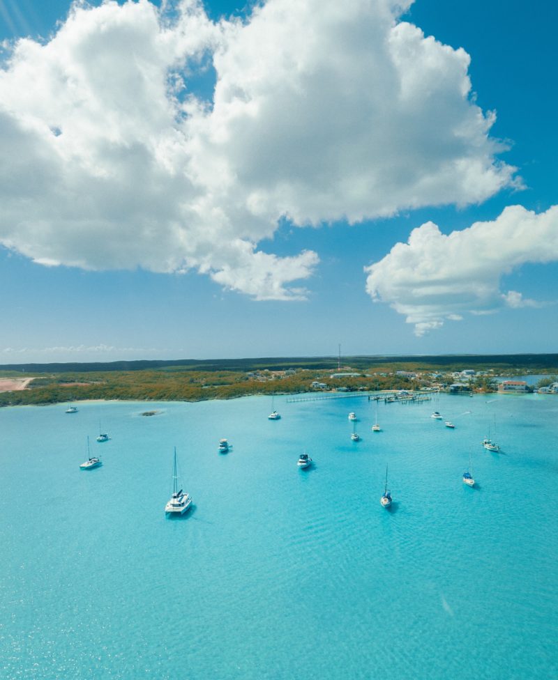 Anchorage off the coast of Exuma