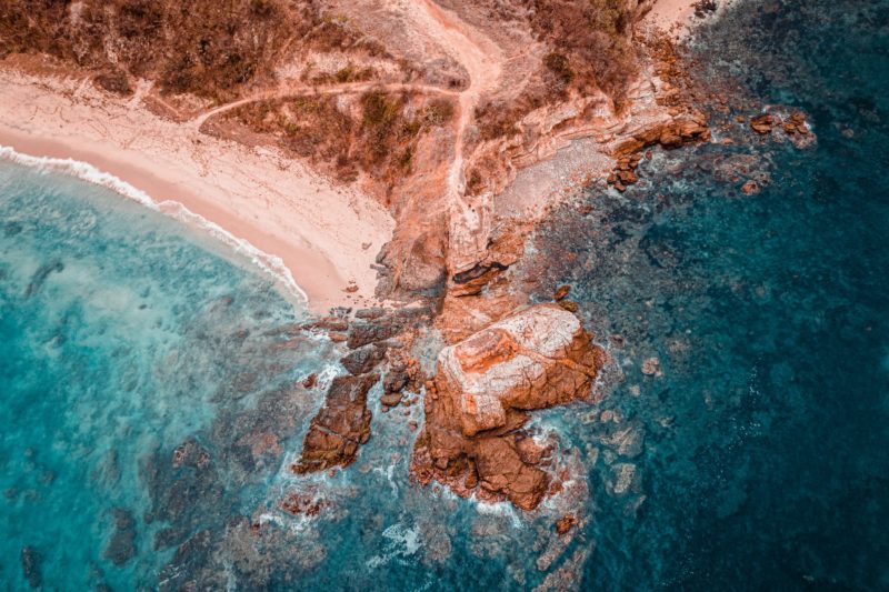 View from above Narayita, Mexico