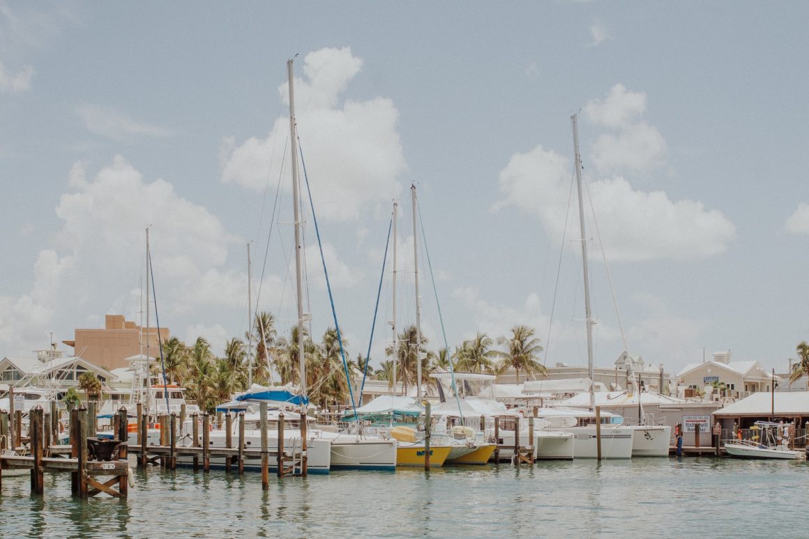 Boats in the Florida Keys

