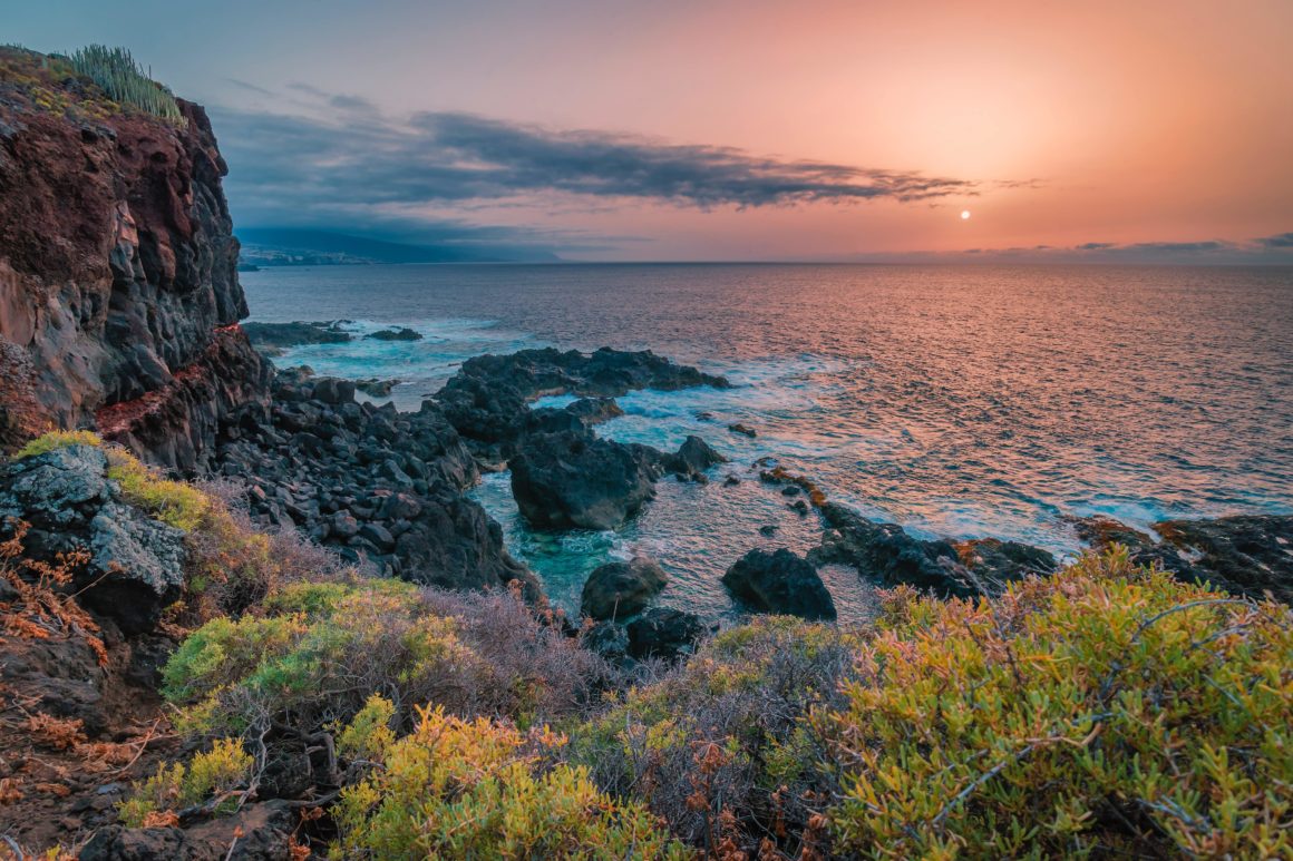 Tenerife Coast in the Canary Islands