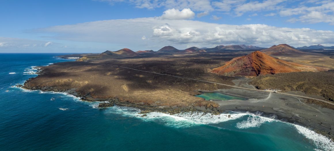 Volcano on Lanzarote Island