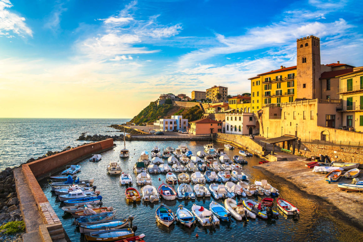 Marina di Piombino in Tuscany