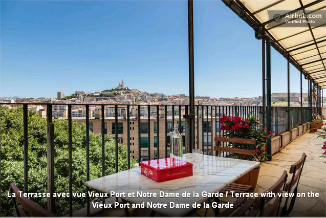 Appartement terrasse Marseille