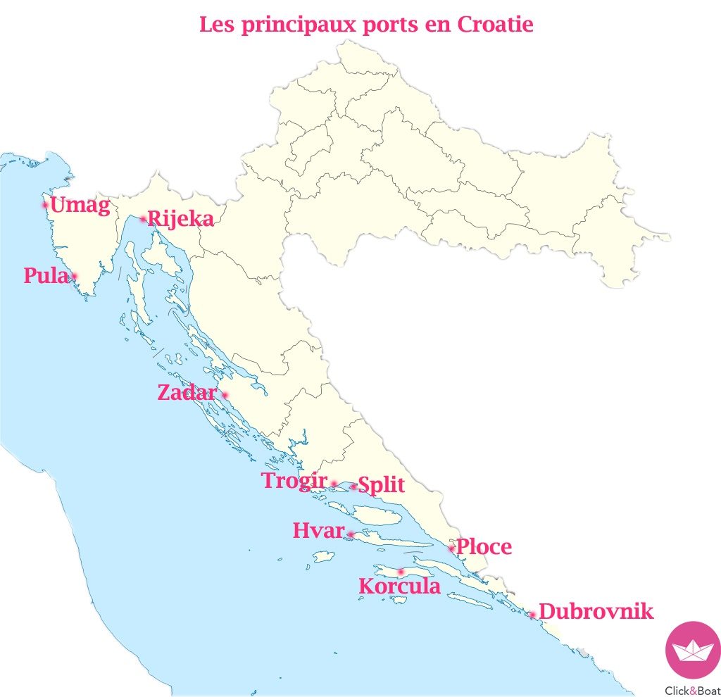 ports croatie