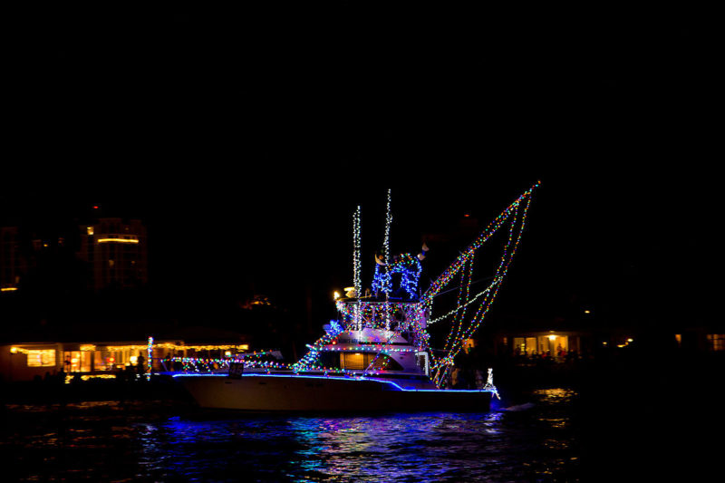 Parade de bateau Floride