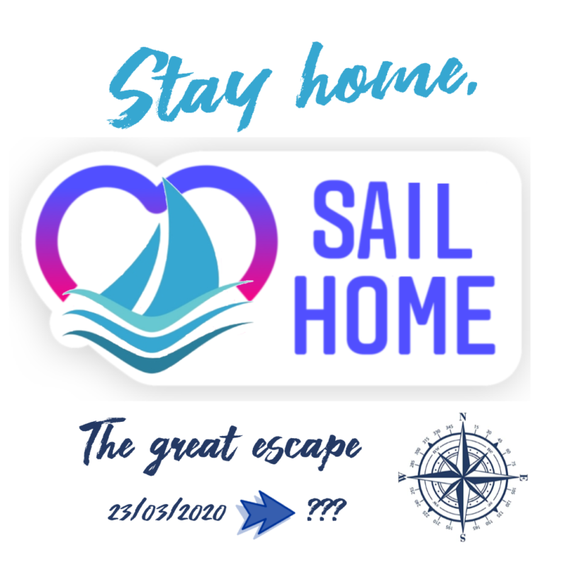 logo stay home sail home Blog Click&Boat