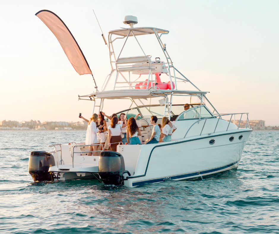 Bateau à Cannes pour faire la fête
