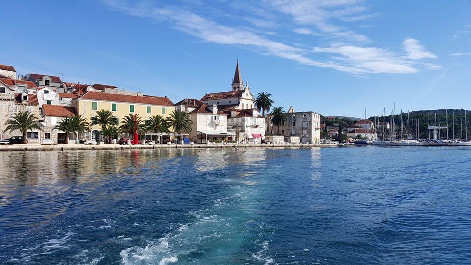 Itinéraire bateau Šolta-Brač