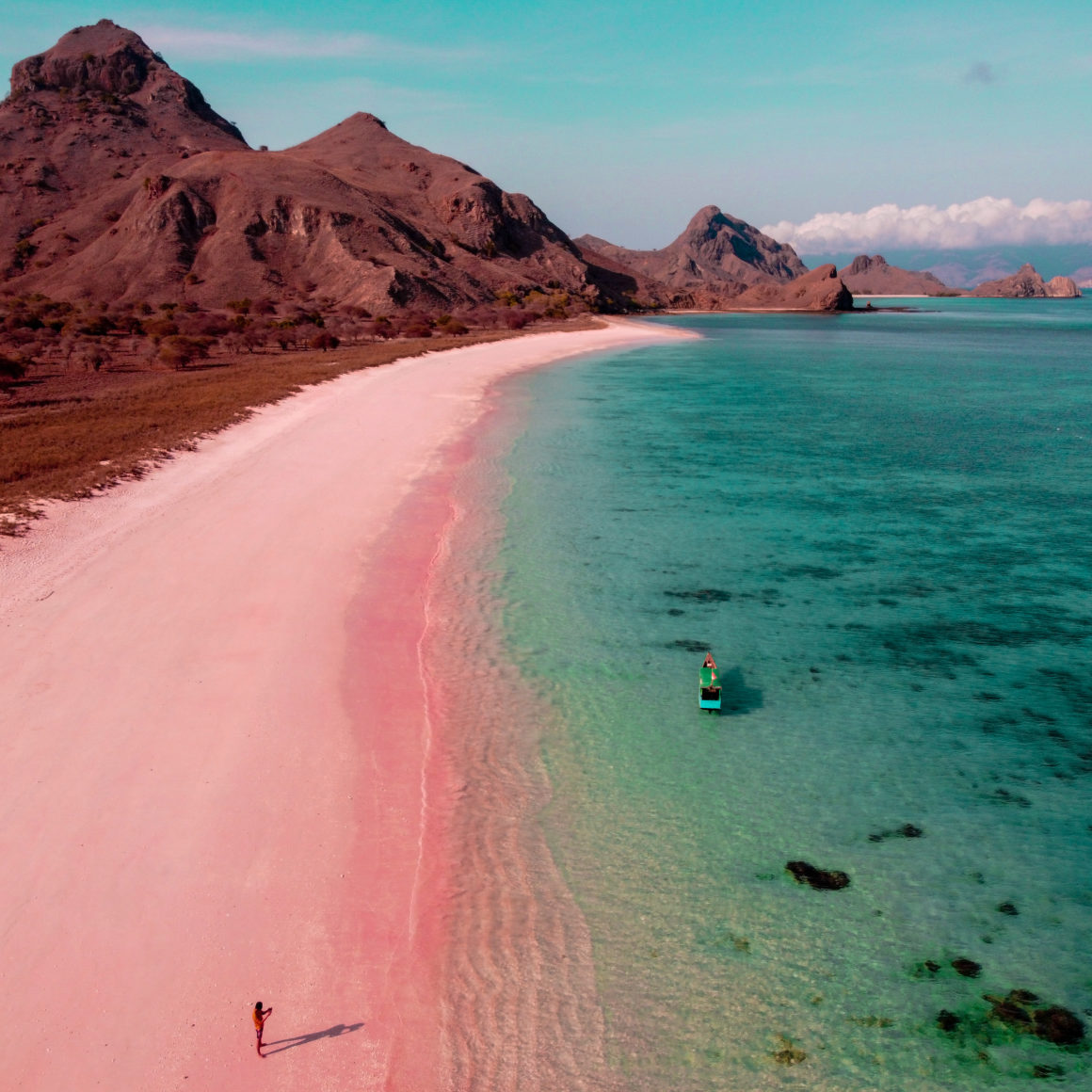 Pink Sands Beach et sable rose aux Bahamas